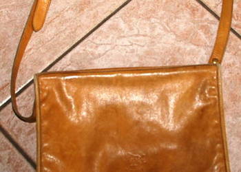 Teczka Skórzana Listonoszka MYŚLIWSKA gruba SKÓRA