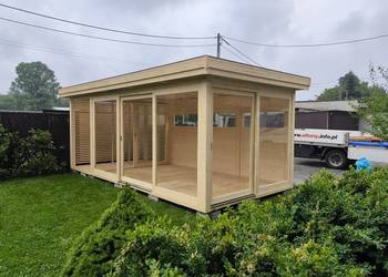 Altana 33 Nowoczesna 3x6,3 m| Blacha, Rynny, Podłoga, Impregnacja|Producent