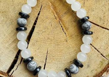 Bransoletka damska z kamieni naturalnych