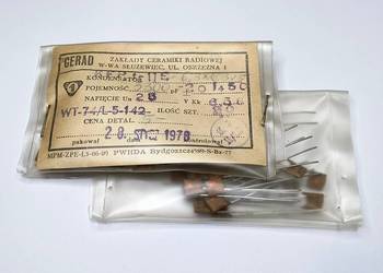 Kondensator 3,3nF 25V KFPf CERAD