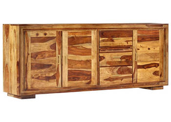 Komoda 200 x 40 x 80 cm lite drewno sheesham WM-248002