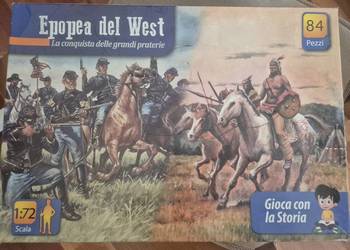 Indianie ,  dziki zachód, 1/72, atlantic, rzadkość