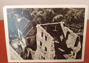Zamek Grodno Pocztówka z 1965 roku