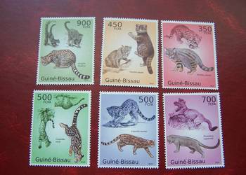 Gwinea Bissau 2010 MNH Fauna Dzikie koty