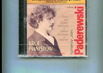 Ignacy Jan Paderewski Król Pianistów Płyta CD