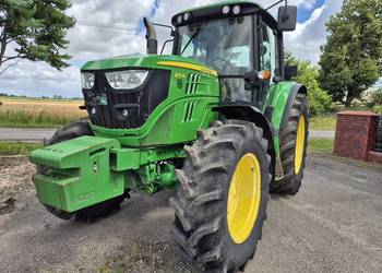 John Deere 6115M Pneumatyka nowe opony z zagranicy nie pracował w polu