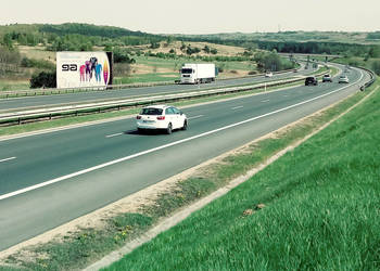 Reklama,Powierzchnia Reklamowa,Billboard A4 autostrada