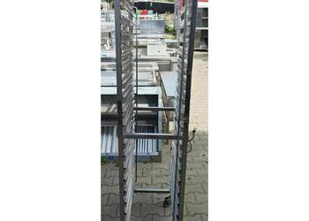 Wózek Na Tace - 1/1GN - Mobilny - Prowadnice 17 szt. - S 1197.O