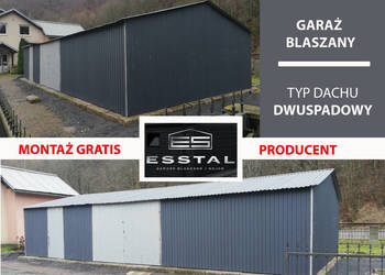 Garaż Blaszany - Hala Magazynowa | MAGAZYN | Wiaty , Hale | - ESSTAL-