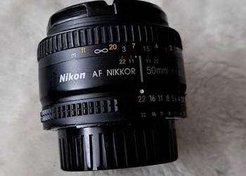 Obiektyw Nikon Nikkor 50 mm 1:1.8 D