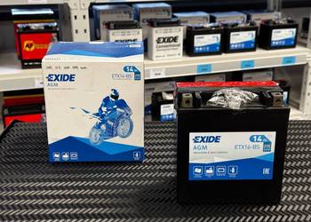 Akumulator EXIDE 12V / 14 Ah ETX16-BS / YTX16-BS 1