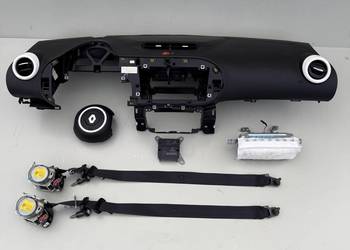 RENAULT TWINGO III AIRBAG PODUSZKI DESKA KOKPIT AIR BAG DEMONTAŻ