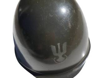 Stary oryginalny wojskowy hełm polski HS-30/V z 1973 roku stalowy antyk