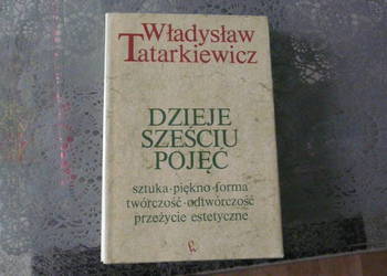 Dzieje Sześciu Pojęć  W.Tatarkiewicz