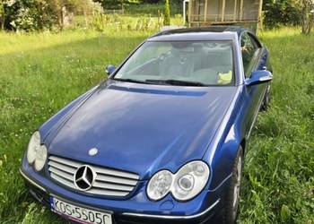 Uszkodzony Mercedes Benz CLK w209