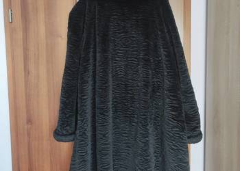 futro czarne, sztuczne