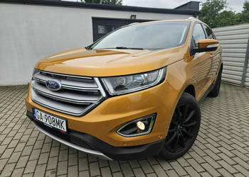 Ford EDGE 2.0 180KM TITANIUM manual BEZWYPADEK niski przebieg KAMERA zadba…