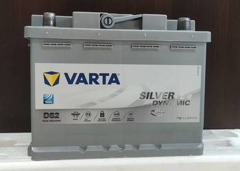 Akumulator 60Ah 680A 12V Varta AGM A8 D52 CHOPINA 1 PŁOCK DARMOWA DOSTAWA
