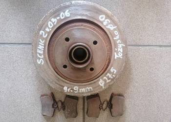 tarcza hamulcowa tył z łożyskiem Renault Scenic 2 r.03-06
