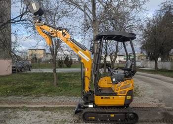 Mini Koparka Berger Kraus BK1700JS z osprzętem -  silnik KUBOTA