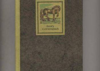 Strofy o zwierzętach  Antologia