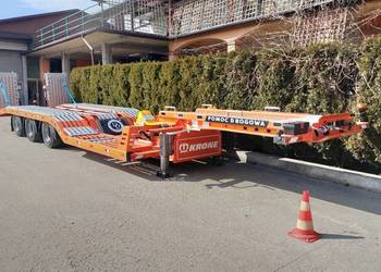 Naczepa niskopodwoziowa , naczepa specjalna , pomoc drogowa , Low Deck