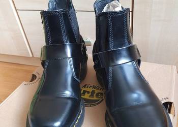 Dr. Martens Wincox Chelsea / sztyblety skórzane czarne r. 37