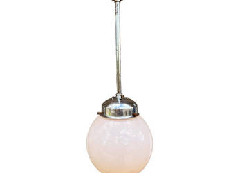 Artdecowska Lampa wisząca, Napako, Czechosłowacja, lata 40.