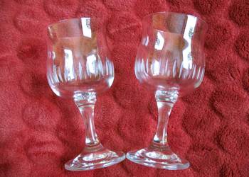 Kieliszki do wina, whisky _ 2 sztuki z ozdobnym szlifem