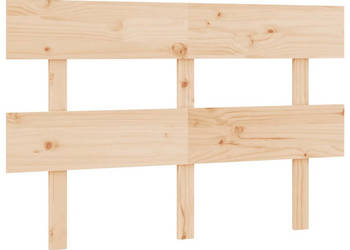 Wezgłowie łóżka 184x3x81 cm lite drewno sosnowe WM-819085