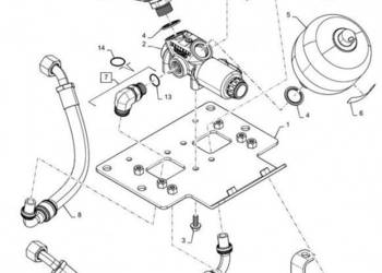 New Holland T6090 T6070 Wąź 84286074