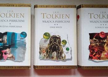 J.R.R. Tolkien. Władca Pierścieni. Trylogia. Twarda okładka.