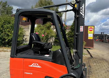 wózek widłowy elektryczny LINDE E16 1600kg Triplex 5.40m bateria 2023' rok