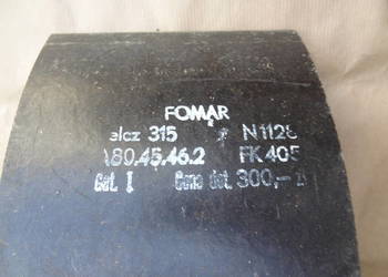 Jelcz 315 okładzina hamulca przód oryginał Fomar A80.45.46.2