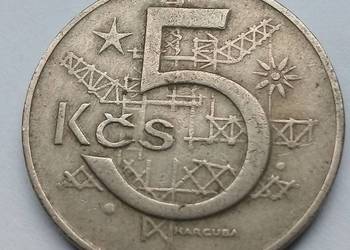 CZECHOSŁOWACJA-5 KORON-1967 r