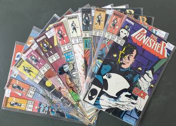 The Punisher - zestaw 11 komiksów Marvel USA lata 80te