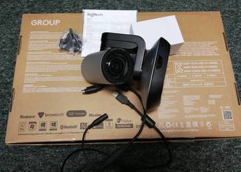 kamera logitech GROUP camera wideokonferencyjny fhd zoom x10 usb optyka car