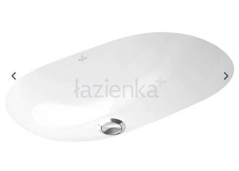 Unywalka podbltowa Villeroy & Boch 60x35 cm Ceramiczna