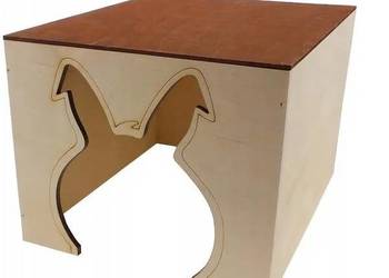 Drewniany Domek Dla Królików Gryzoni Polecam.