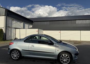 Peugeot 206 CC 1.6 Benzyna 2002r. Cabrio zadbany