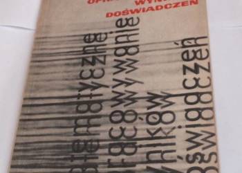 Matematyczne Opracowywanie Wyników Doświadczeń