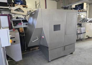 Kostkownica kostkarka do mięsa Ruhle SR3 z załadunkiem produkcja