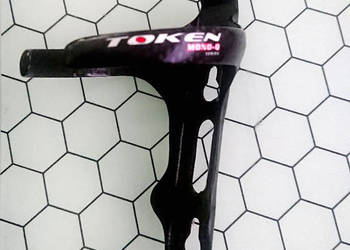 Ultra Lekki Koszyk Bidonu Token Full Carbon Karbon AERO Szosa Time Trial TT