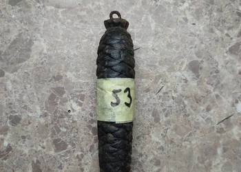 nr53 szyszka waga obciążnik starego zegara kukułki 250g