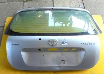 Toyota corolla 3d 5d e12 2003 | 06 klapa tył z szybą