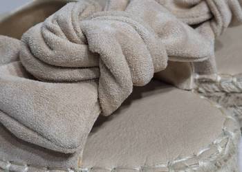 Jenny Fairy 38,5 damskie klapki koturny espadryle