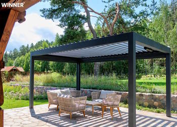 Pergola zadaszenie tarasu lamelowe