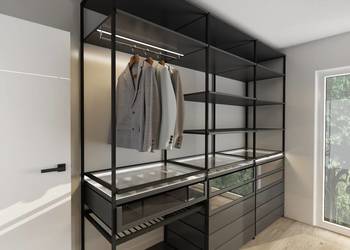 szafy garderoby regały w stylu loft , Dotacje dla Hoteli