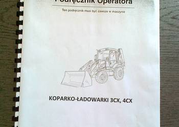 Instrukcja obsługi JCB koparkoładowarka 3CX 4CX
