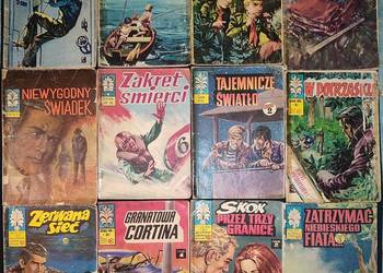 Komiksy Kapitan Żbik wydania I sztuk 12